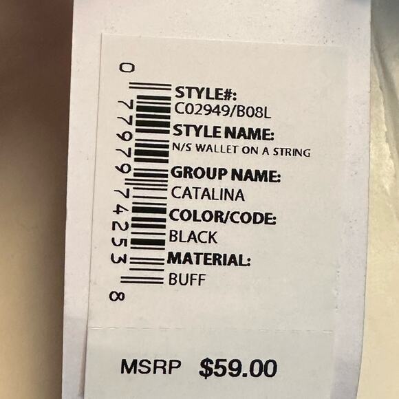 NWT Nautica Catalina Vegan Leather RFID Women Crossbody Cell Phone Holder Wallet - Picture 8 of 15